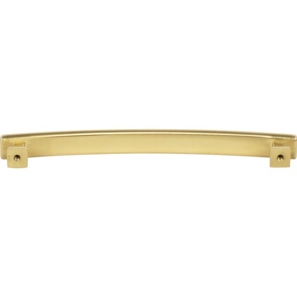 160 mm Center-to-Center Brushed Gold Square Hadly Cabinet Pull - Image 5