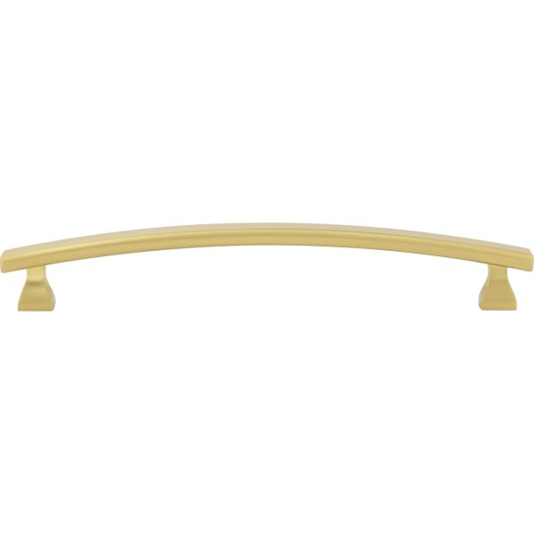 160 mm Center-to-Center Brushed Gold Square Hadly Cabinet Pull - Image 6