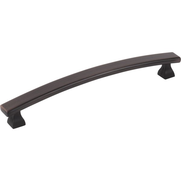 160 mm Center-to-Center Brushed Oil Rubbed Bronze Square Hadly Cabinet Pull