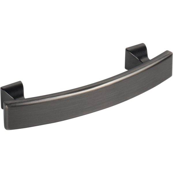 3" Center-to-Center Brushed Pewter Square Hadly Cabinet Pull - Image 4