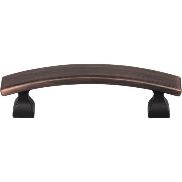 3" Center-to-Center Brushed Oil Rubbed Bronze Square Hadly Cabinet Pull - Image 3