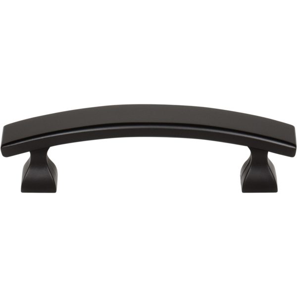 3" Center-to-Center Matte Black Square Hadly Cabinet Pull - Image 3