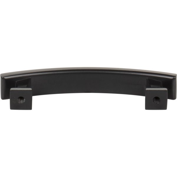 3" Center-to-Center Matte Black Square Hadly Cabinet Pull - Image 5