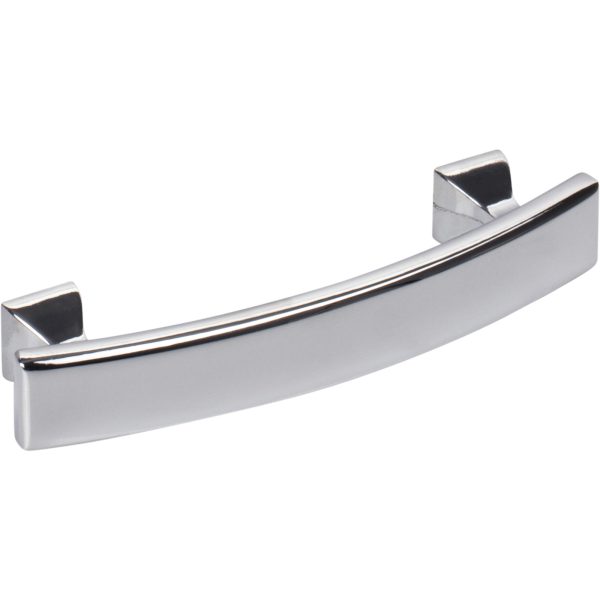 3" Center-to-Center Polished Chrome Square Hadly Cabinet Pull - Image 4