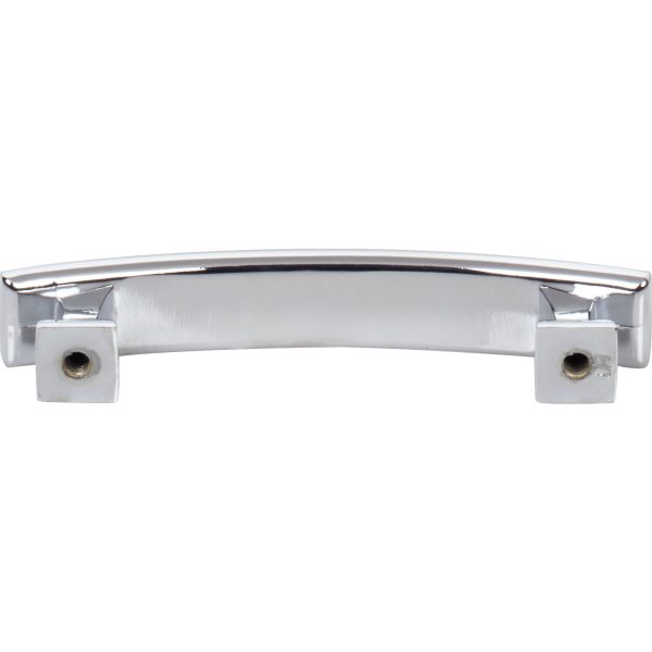 3" Center-to-Center Polished Chrome Square Hadly Cabinet Pull - Image 5
