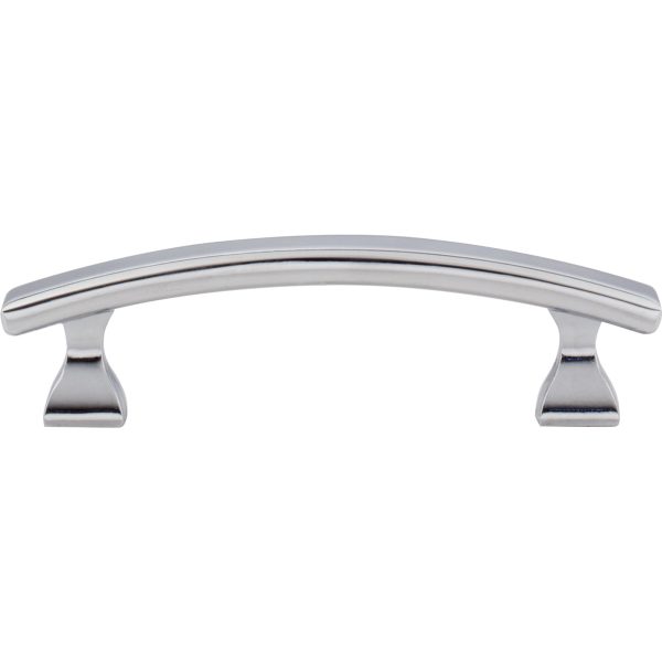 3" Center-to-Center Polished Chrome Square Hadly Cabinet Pull - Image 6