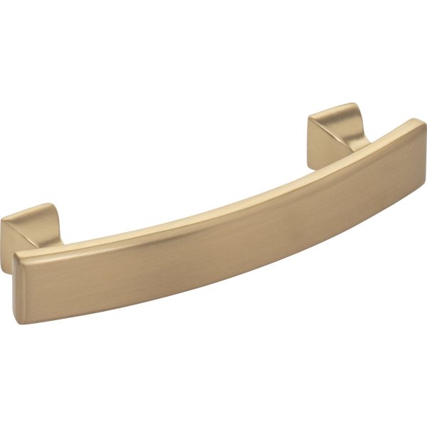 3" Center-to-Center Satin Bronze Square Hadly Cabinet Pull - Image 4