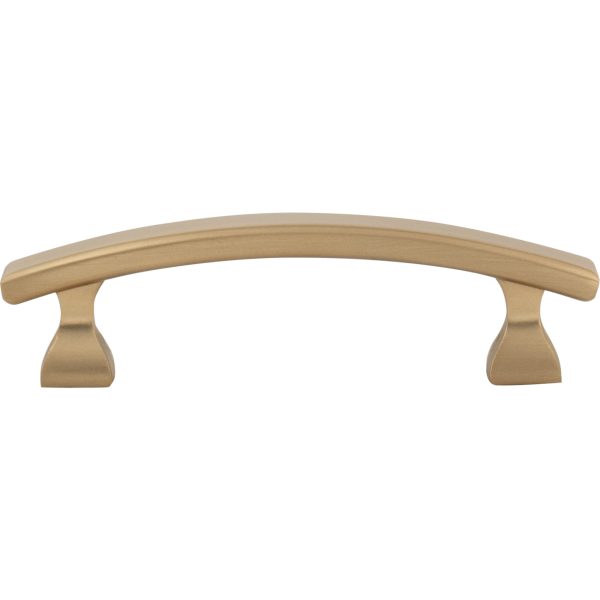 3" Center-to-Center Satin Bronze Square Hadly Cabinet Pull - Image 6