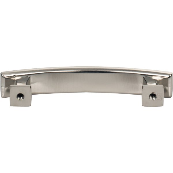 3" Center-to-Center Satin Nickel Square Hadly Cabinet Pull - Image 5