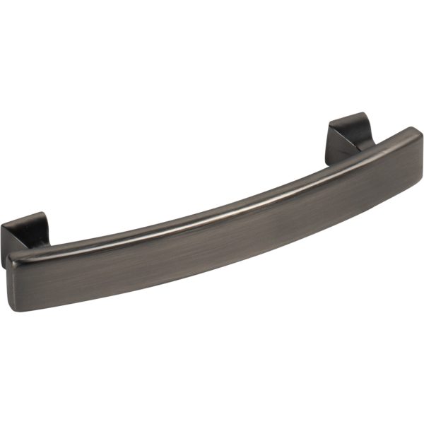 96 mm Center-to-Center Brushed Pewter Square Hadly Cabinet Pull - Image 4