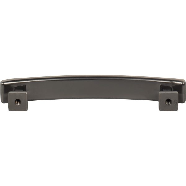 96 mm Center-to-Center Brushed Pewter Square Hadly Cabinet Pull - Image 5