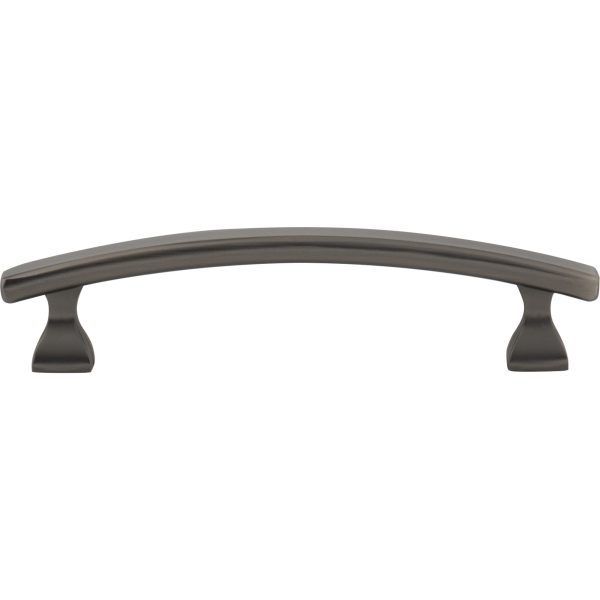 96 mm Center-to-Center Brushed Pewter Square Hadly Cabinet Pull - Image 6