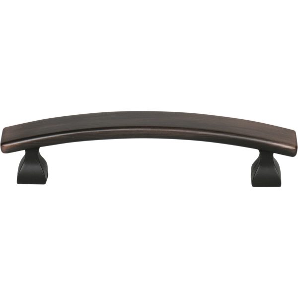 96 mm Center-to-Center Brushed Oil Rubbed Bronze Square Hadly Cabinet Pull - Image 3