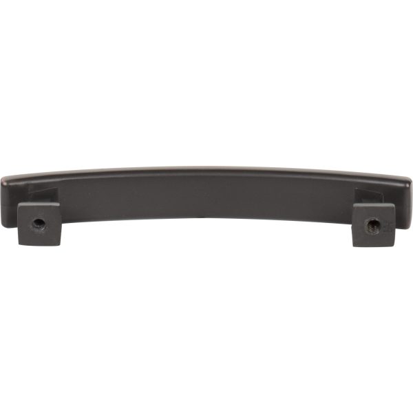 96 mm Center-to-Center Brushed Oil Rubbed Bronze Square Hadly Cabinet Pull - Image 5
