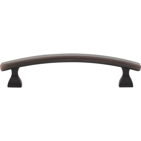 96 mm Center-to-Center Brushed Oil Rubbed Bronze Square Hadly Cabinet Pull - Image 6