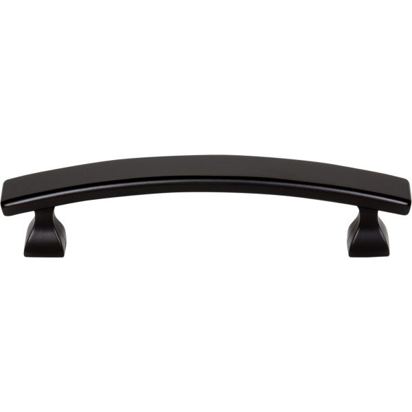 96 mm Center-to-Center Matte Black Square Hadly Cabinet Pull - Image 3