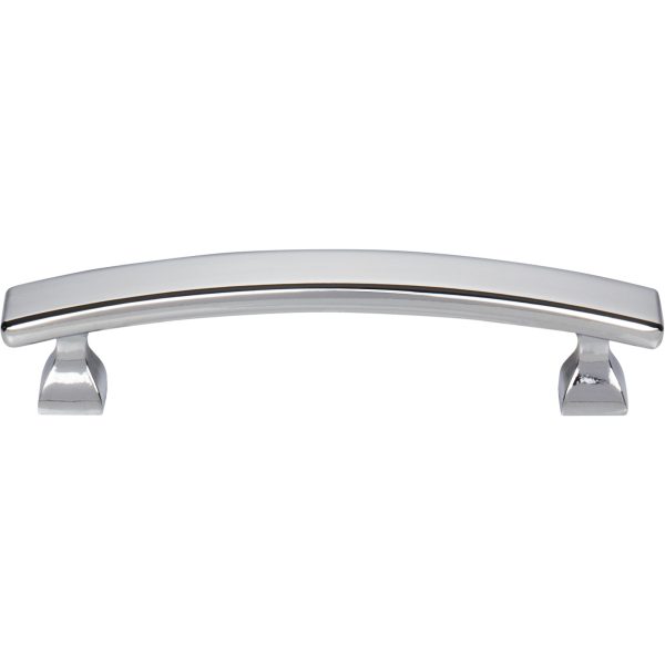 96 mm Center-to-Center Polished Chrome Square Hadly Cabinet Pull - Image 3