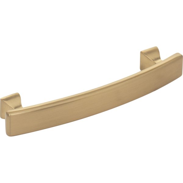 96 mm Center-to-Center Satin Bronze Square Hadly Cabinet Pull - Image 4