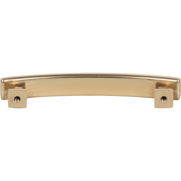 96 mm Center-to-Center Satin Bronze Square Hadly Cabinet Pull - Image 5