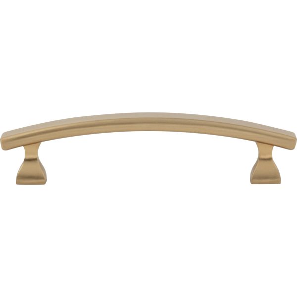 96 mm Center-to-Center Satin Bronze Square Hadly Cabinet Pull - Image 6