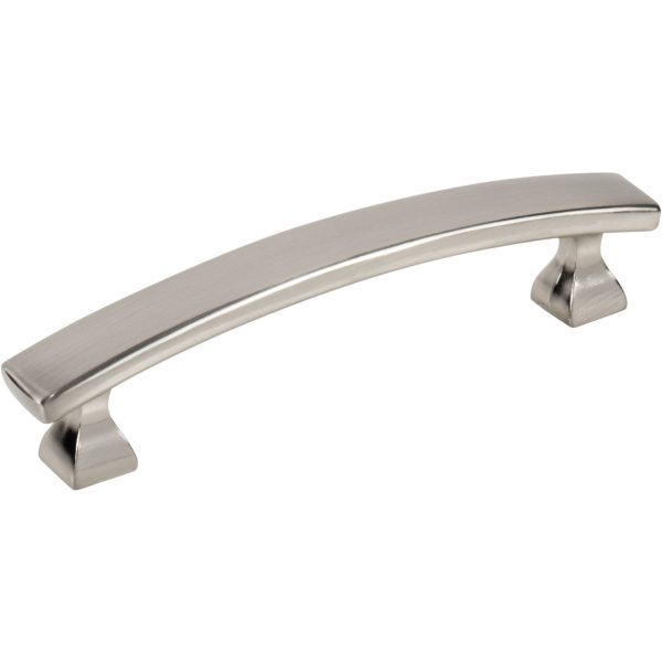 96 mm Center-to-Center Satin Nickel Square Hadly Cabinet Pull
