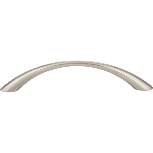 128 mm Center-to-Center Satin Nickel Arched Verona Cabinet Pull - Image 3