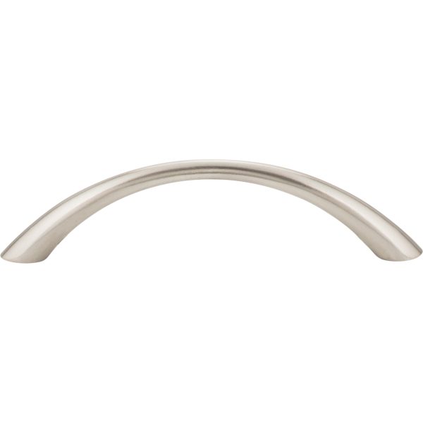 96 mm Center-to-Center Satin Nickel Arched Capri Cabinet Pull - Image 3