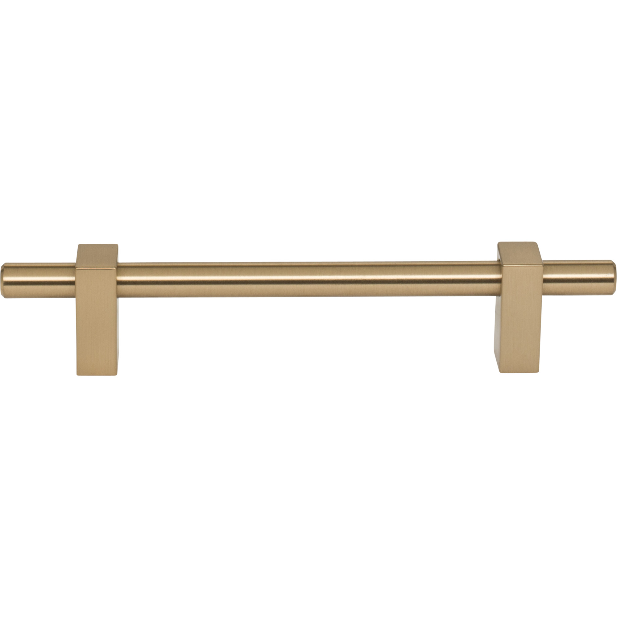 128 mm Center-to-Center Satin Bronze Larkin Cabinet Bar Pull - Image 3