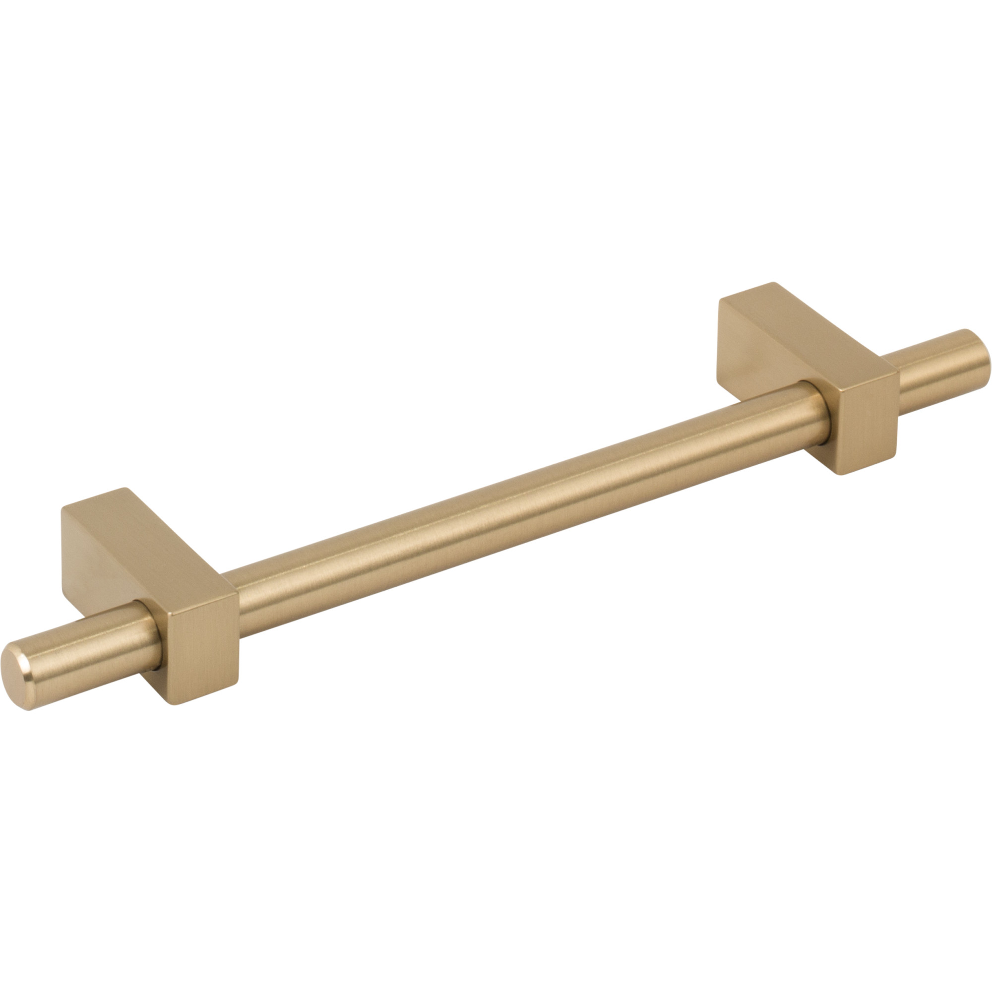 128 mm Center-to-Center Satin Bronze Larkin Cabinet Bar Pull - Image 4