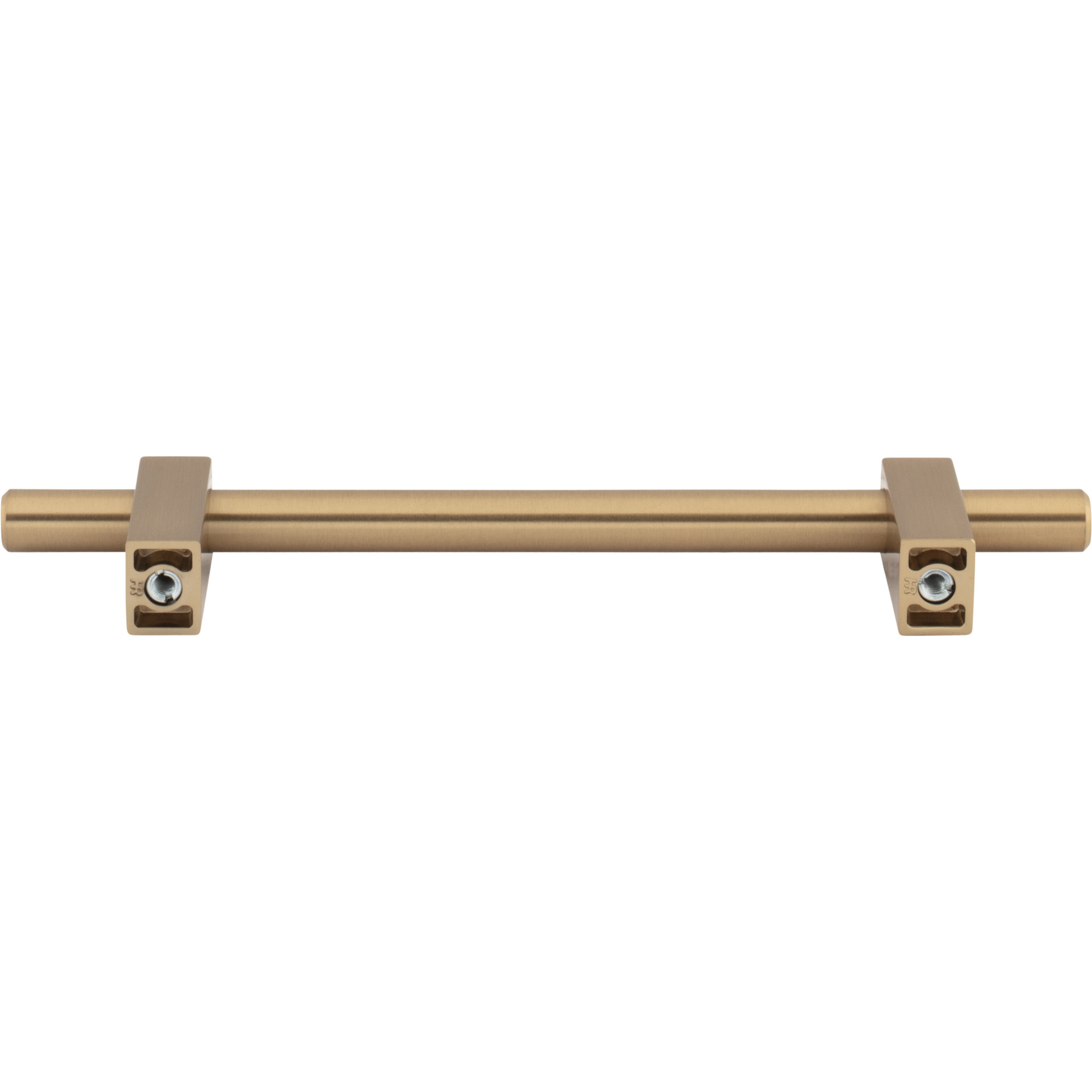 128 mm Center-to-Center Satin Bronze Larkin Cabinet Bar Pull - Image 5