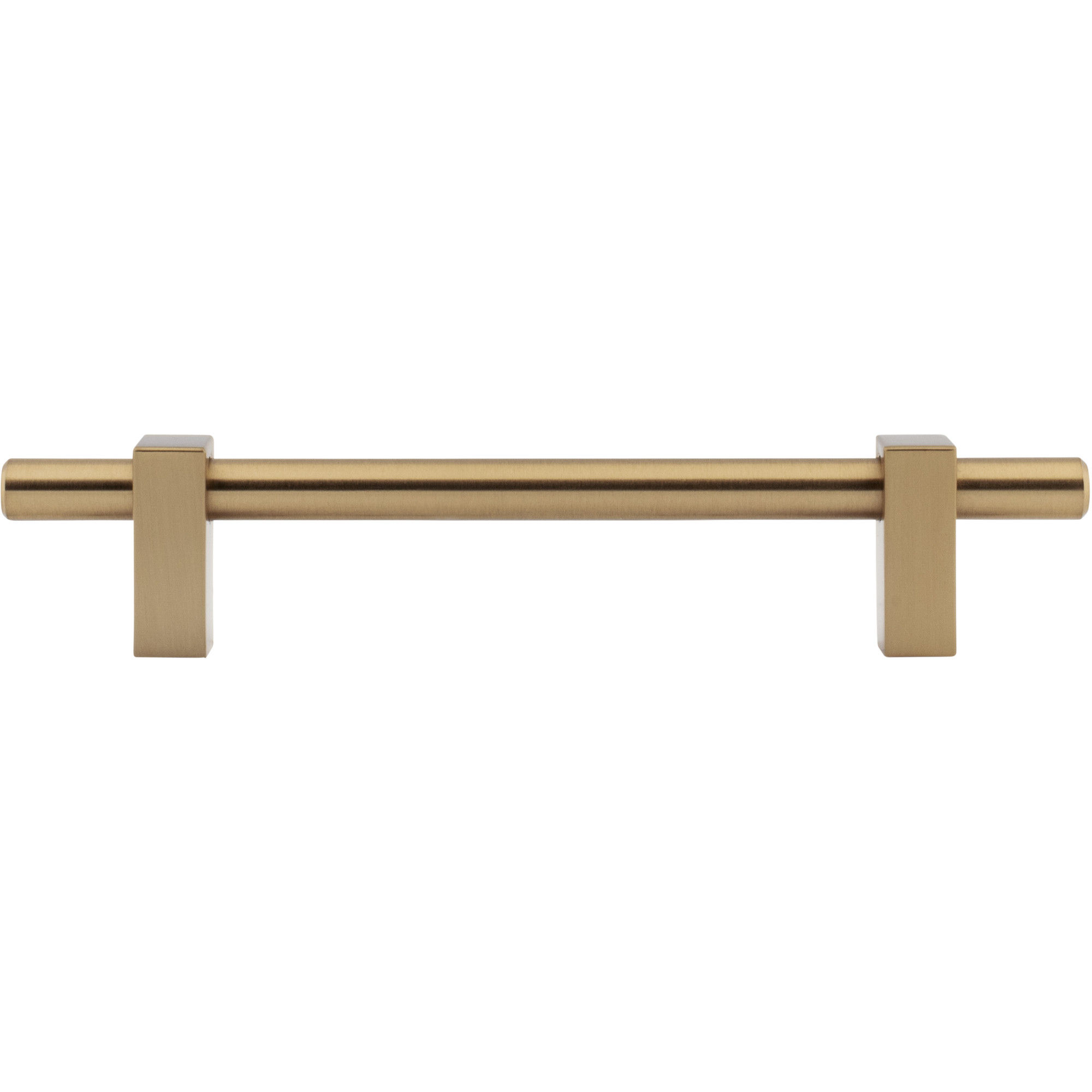 128 mm Center-to-Center Satin Bronze Larkin Cabinet Bar Pull - Image 6