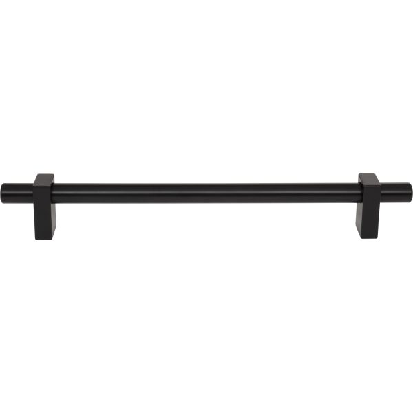 12" Center-to-Center Matte Black Larkin Appliance Handle - Image 3