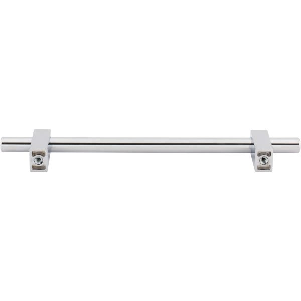 160 mm Center-to-Center Polished Chrome Larkin Cabinet Bar Pull - Image 5
