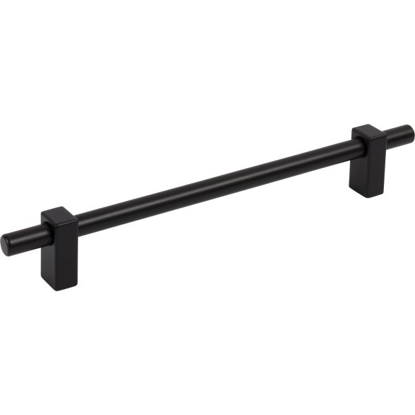 192 mm Center-to-Center Matte Black Larkin Cabinet Bar Pull