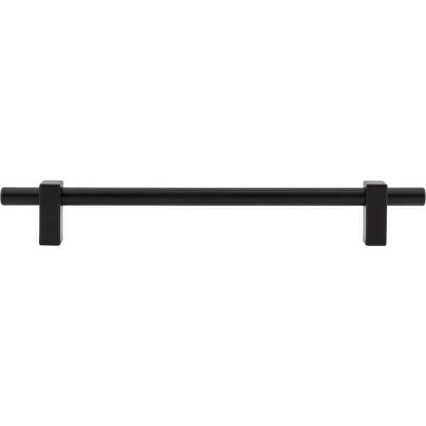 192 mm Center-to-Center Matte Black Larkin Cabinet Bar Pull - Image 6