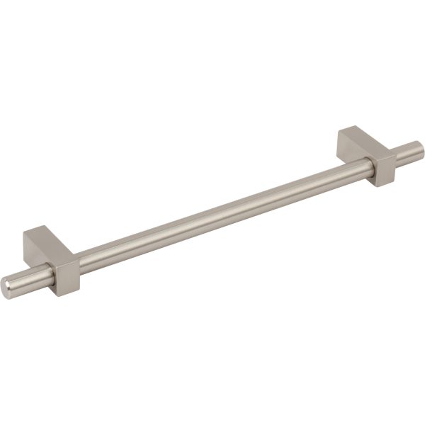 192 mm Center-to-Center Satin Nickel Larkin Cabinet Bar Pull - Image 4