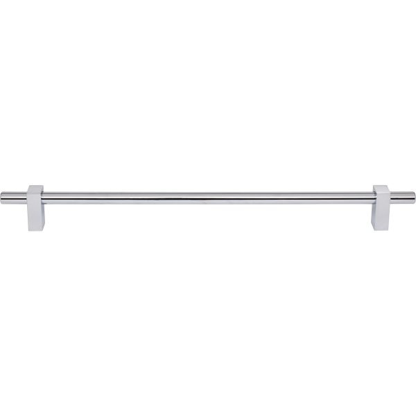 305 mm Center-to-Center Polished Chrome Larkin Cabinet Bar Pull - Image 3