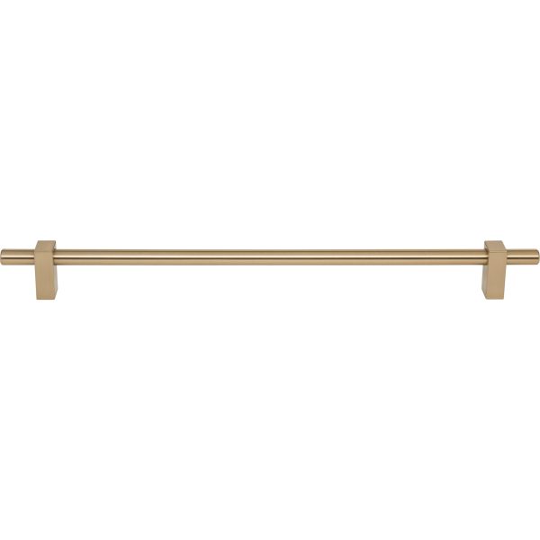 305 mm Center-to-Center Satin Bronze Larkin Cabinet Bar Pull - Image 3