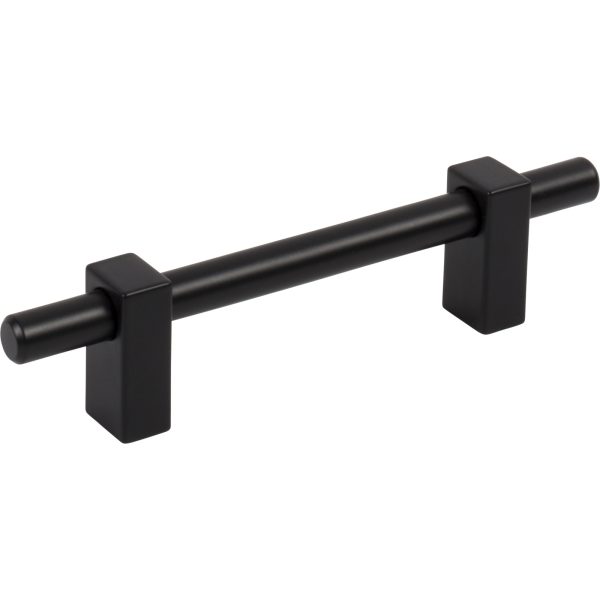 96 mm Center-to-Center Matte Black Larkin Cabinet Bar Pull