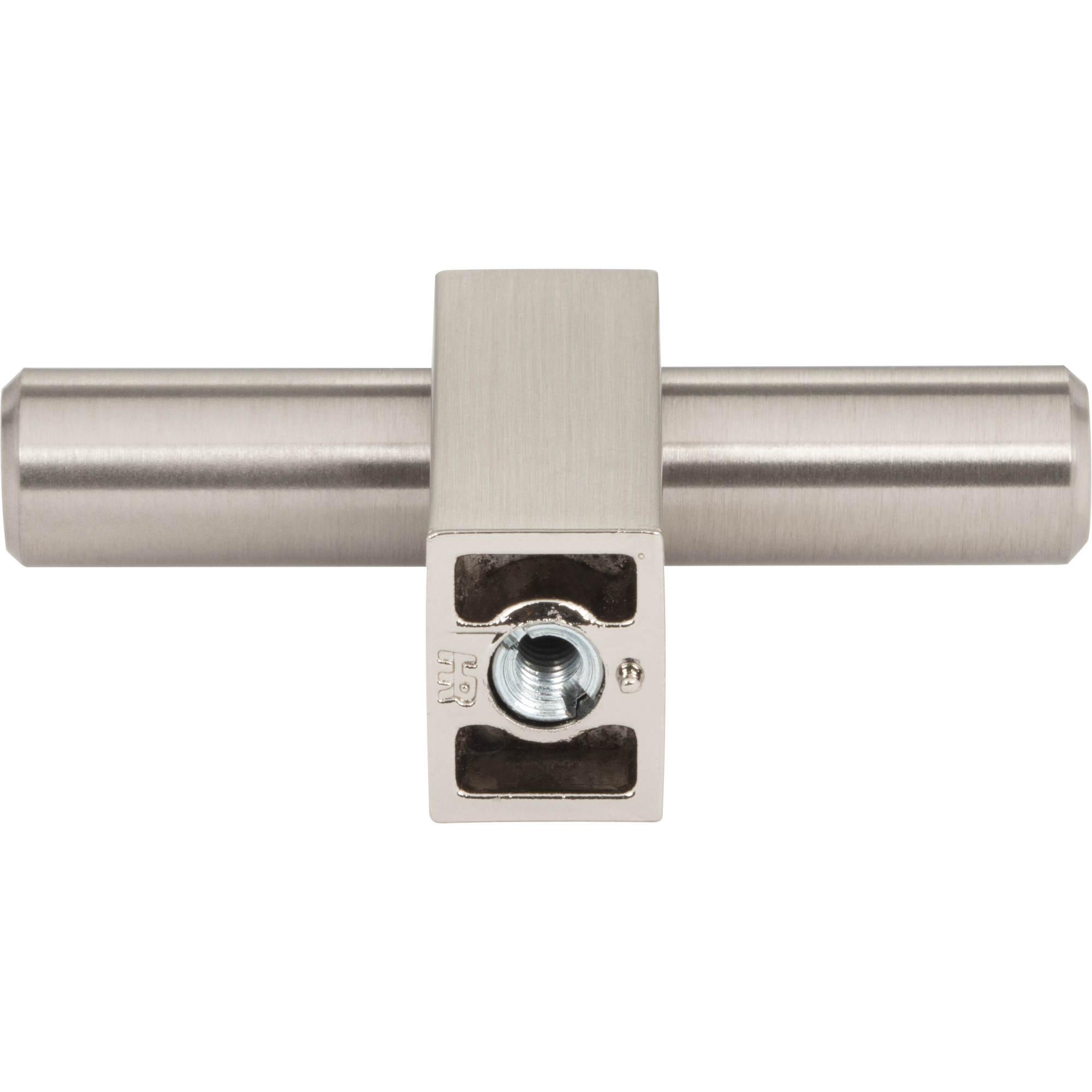 Larkin 1 Cabinet Knob in Satin Nickel