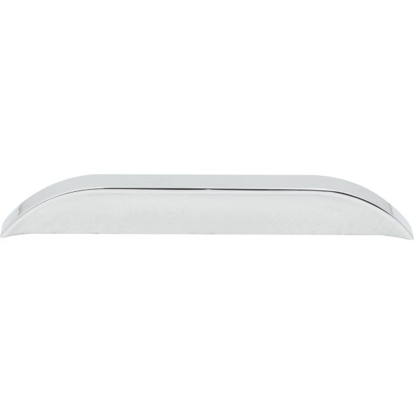 128 mm / 160 mm Center-to-Center Polished Chrome Elara Cabinet Pinch Pull - Image 3
