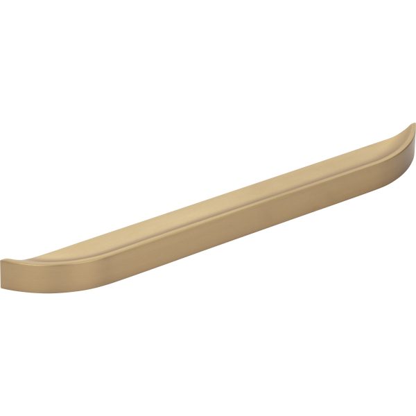 192 mm / 224 mm  Center-to-Center Satin Bronze Elara Cabinet Pinch Pull - Image 4