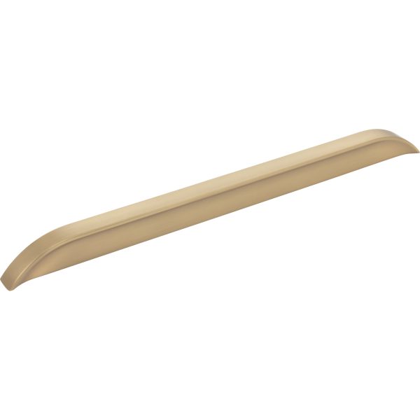 305 mm Center-to-Center Satin Bronze Elara Cabinet Pinch Pull