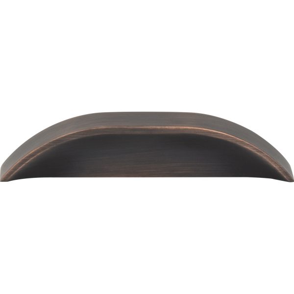 3" / 96 mm Center-to-Center Brushed Oil Rubbed Bronze Elara Cabinet Pinch Pull - Image 3