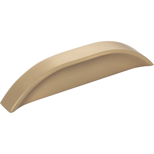 3" / 96 mm Center-to-Center Satin Bronze Elara Cabinet Pinch Pull
