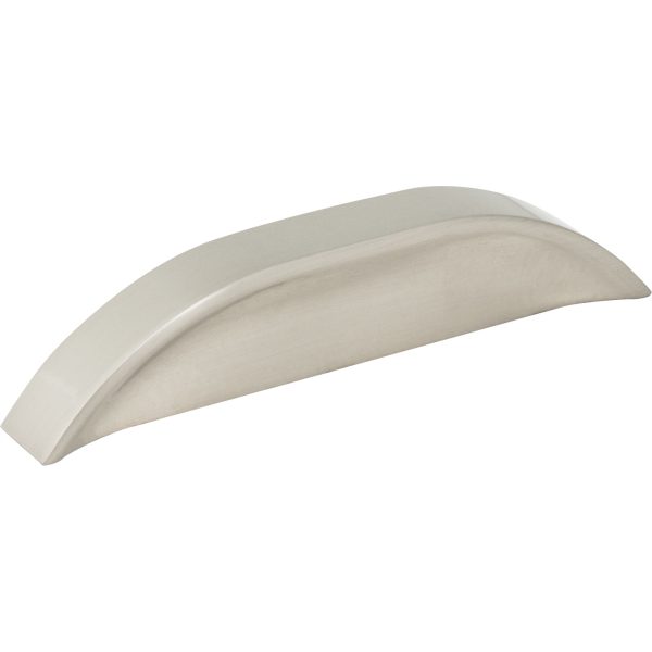 3" / 96 mm Center-to-Center Satin Nickel Elara Cabinet Pinch Pull