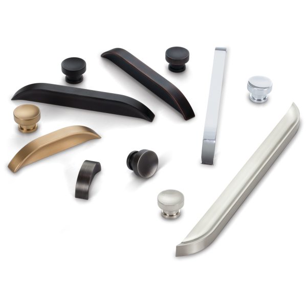 1-1/4" Diameter Brushed Oil Rubbed Bronze Elara Cabinet Knob - Image 4
