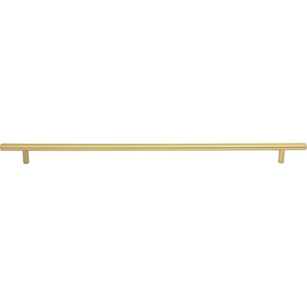 416 mm Center-to-Center Brushed Gold Naples Cabinet Bar Pull - Image 3