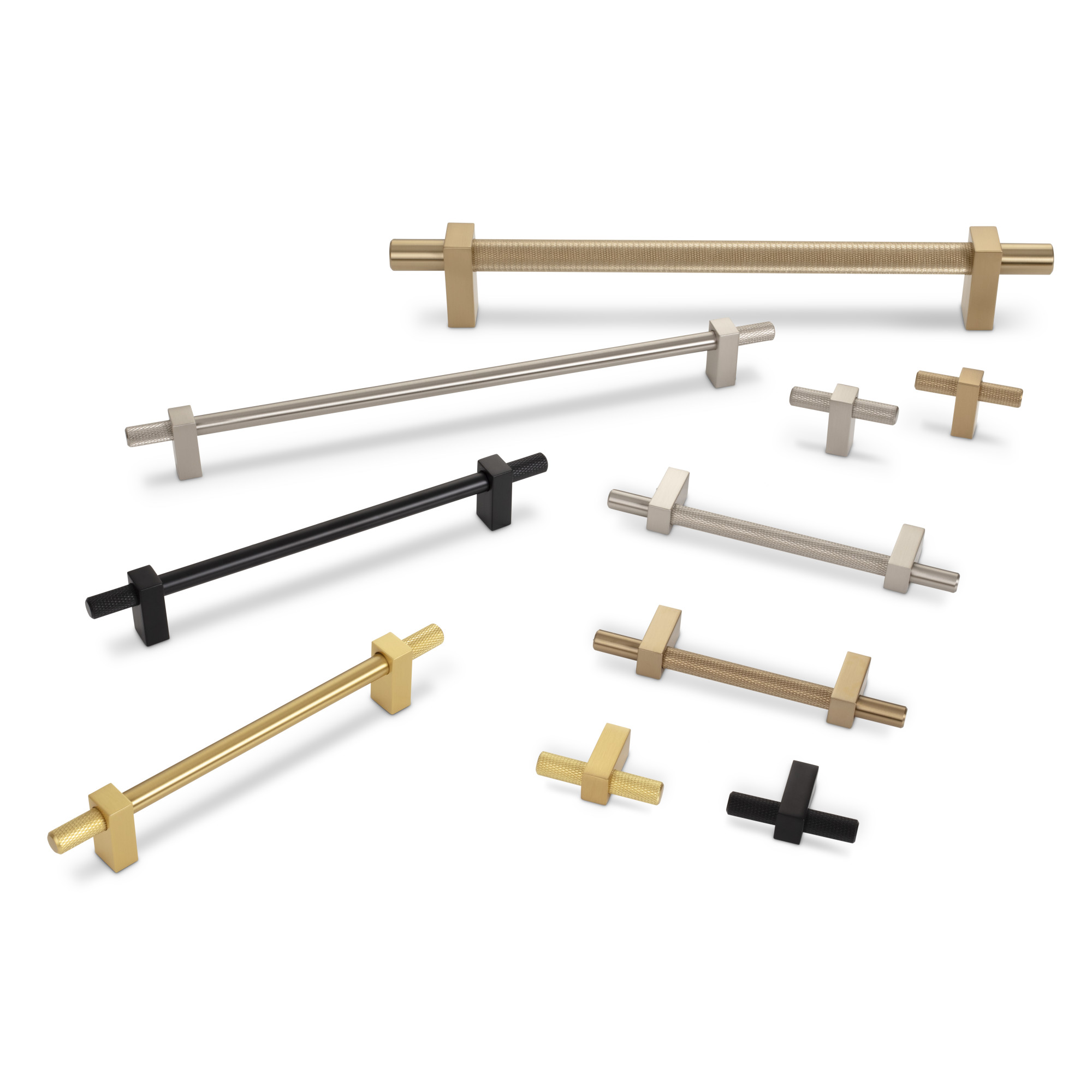 Larkin 3 Cabinet Knob in Satin Nickel