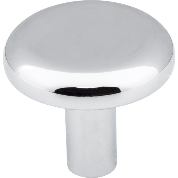 1-1/4" Diameter Polished Chrome Round Seaver Cabinet Knob